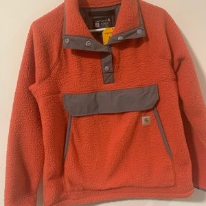 Womens small Carhartt fleece pullover